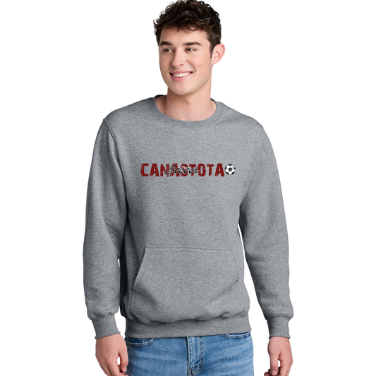 Canastota AYSO Adult Crewneck with Pocket